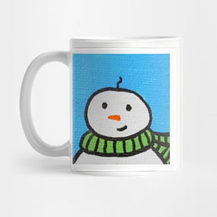 Snowman Portrait #4 Mug